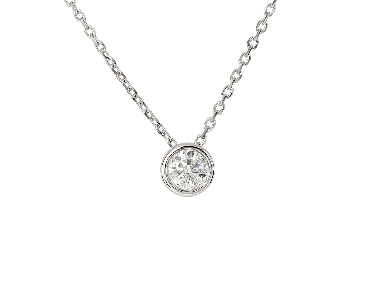 Collier Diamant Weißgold