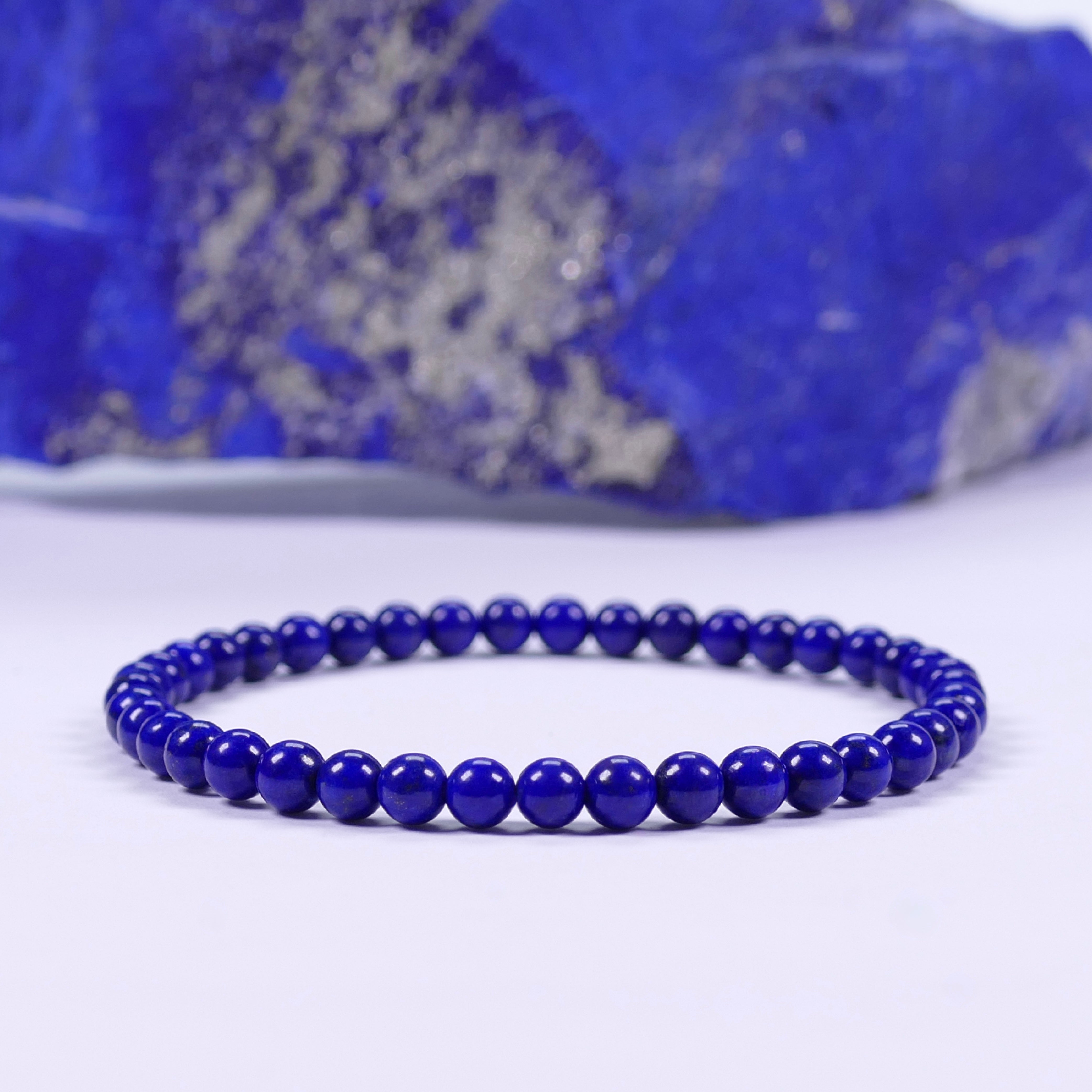 Stretcharmband Lapislazuli