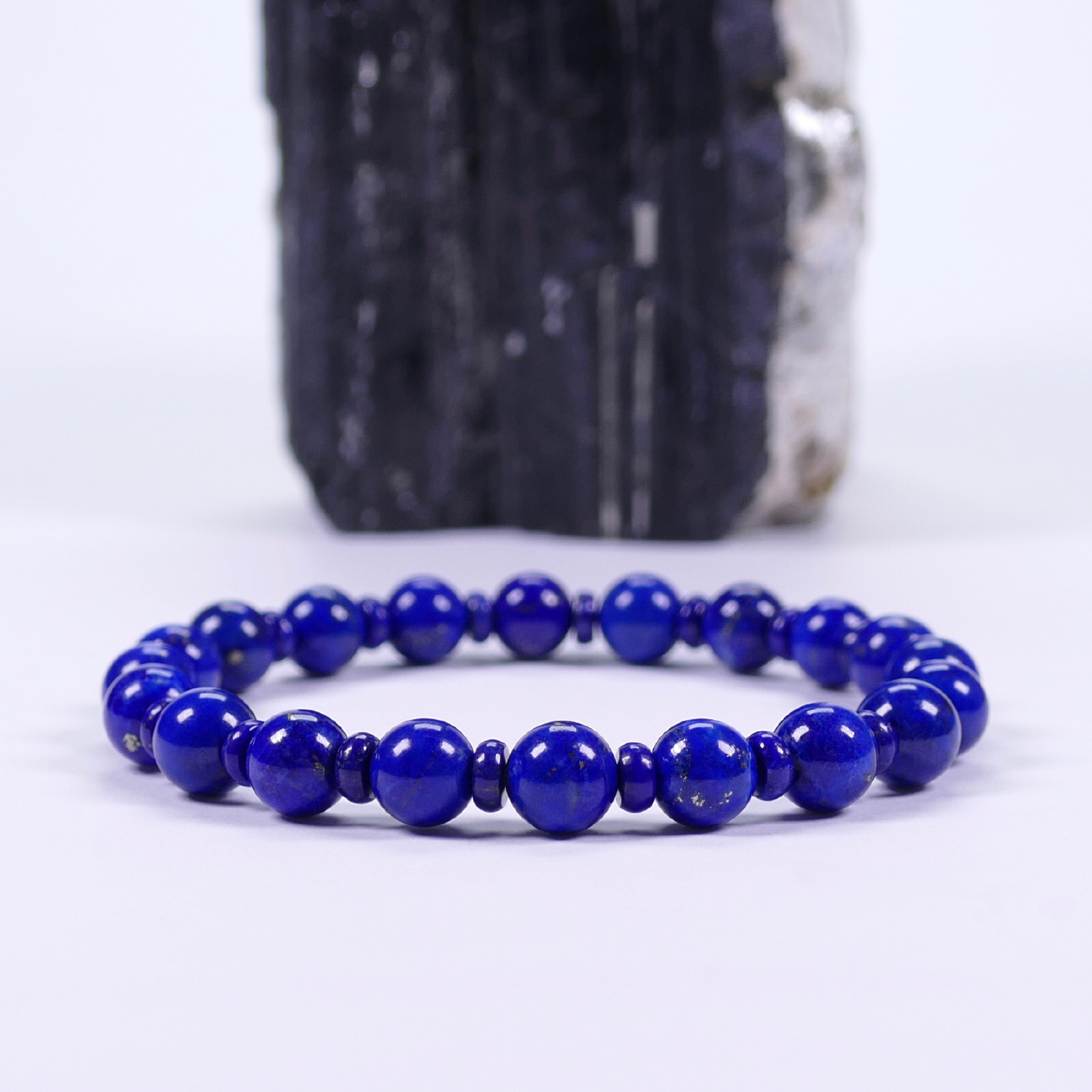 Stretcharmband Lapislazuli