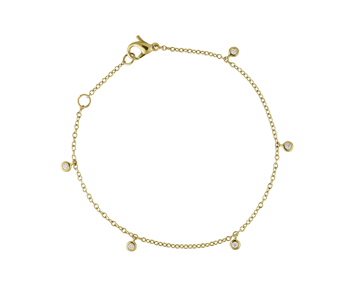 Armband Diamant Gelbgold
