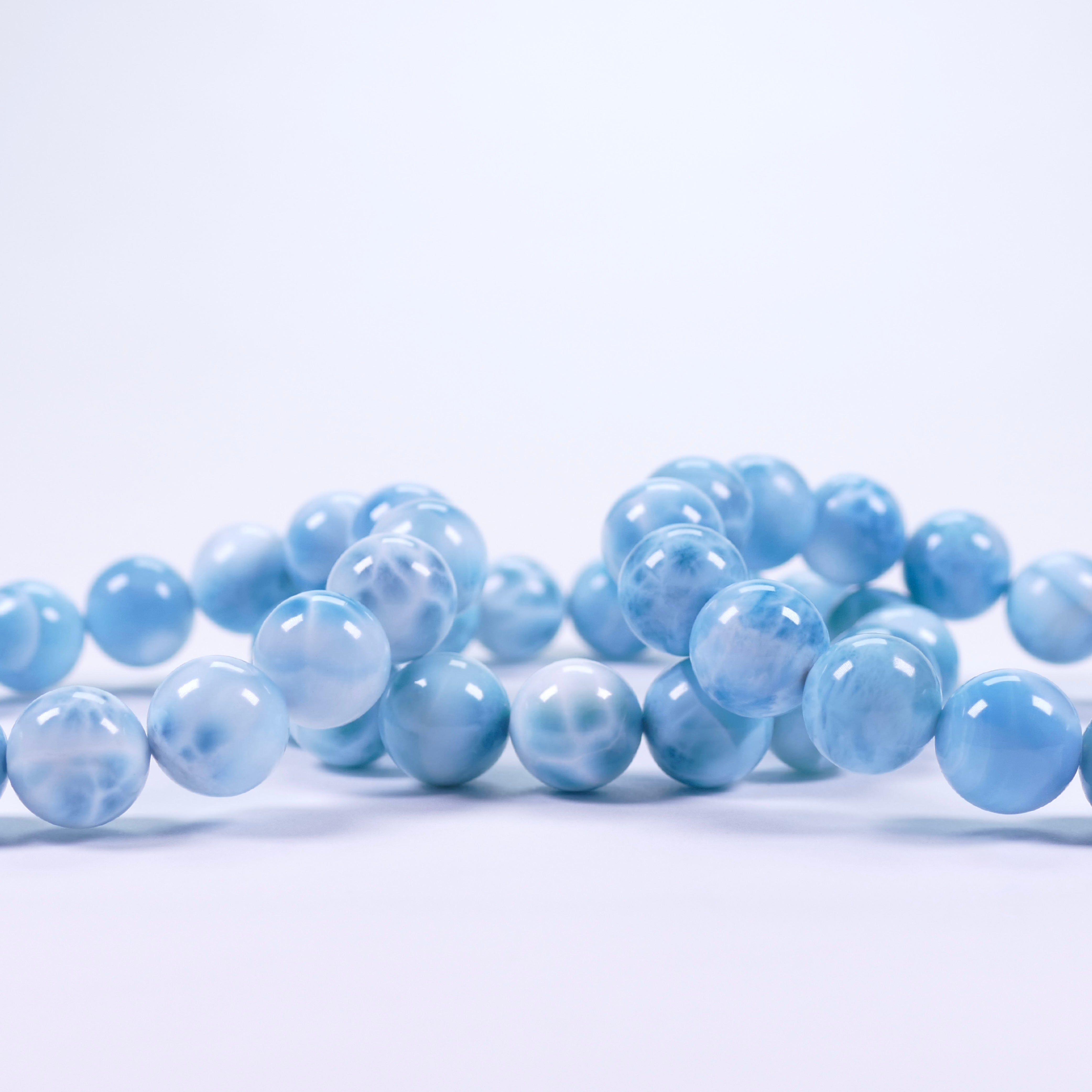 Stretcharmband Larimar