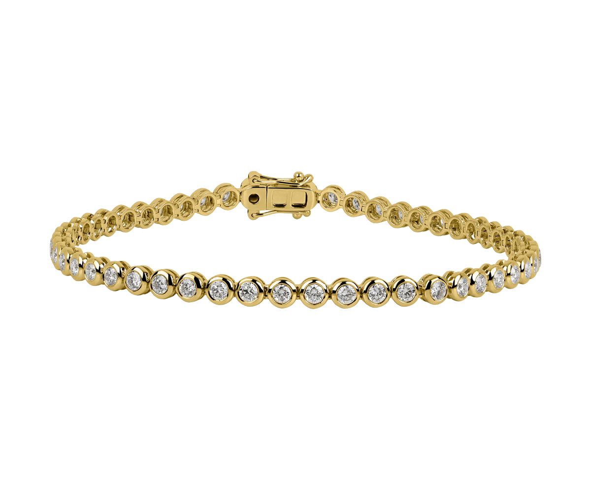 Armband Diamant Gelbgold