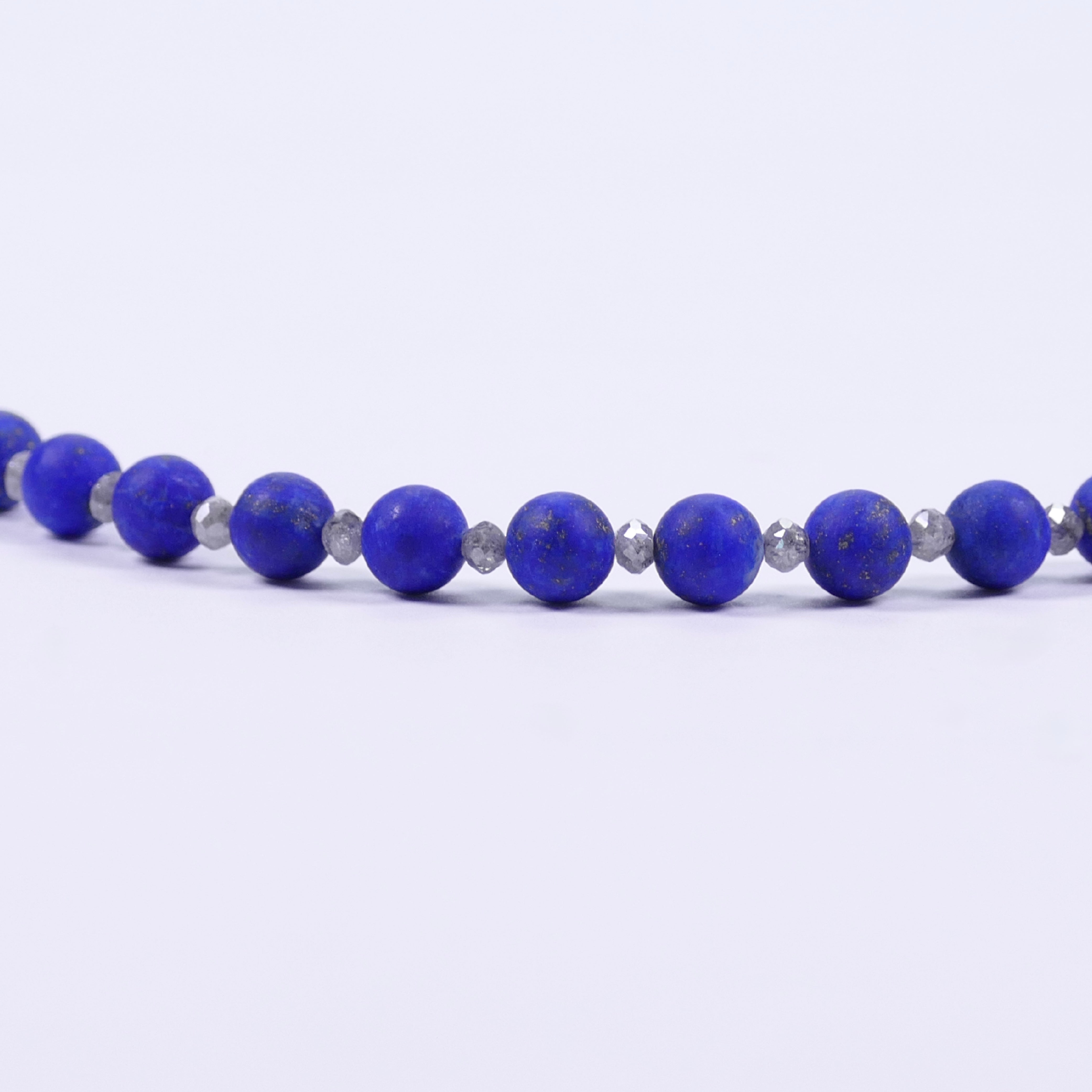Armband Lapislazuli & Diamant