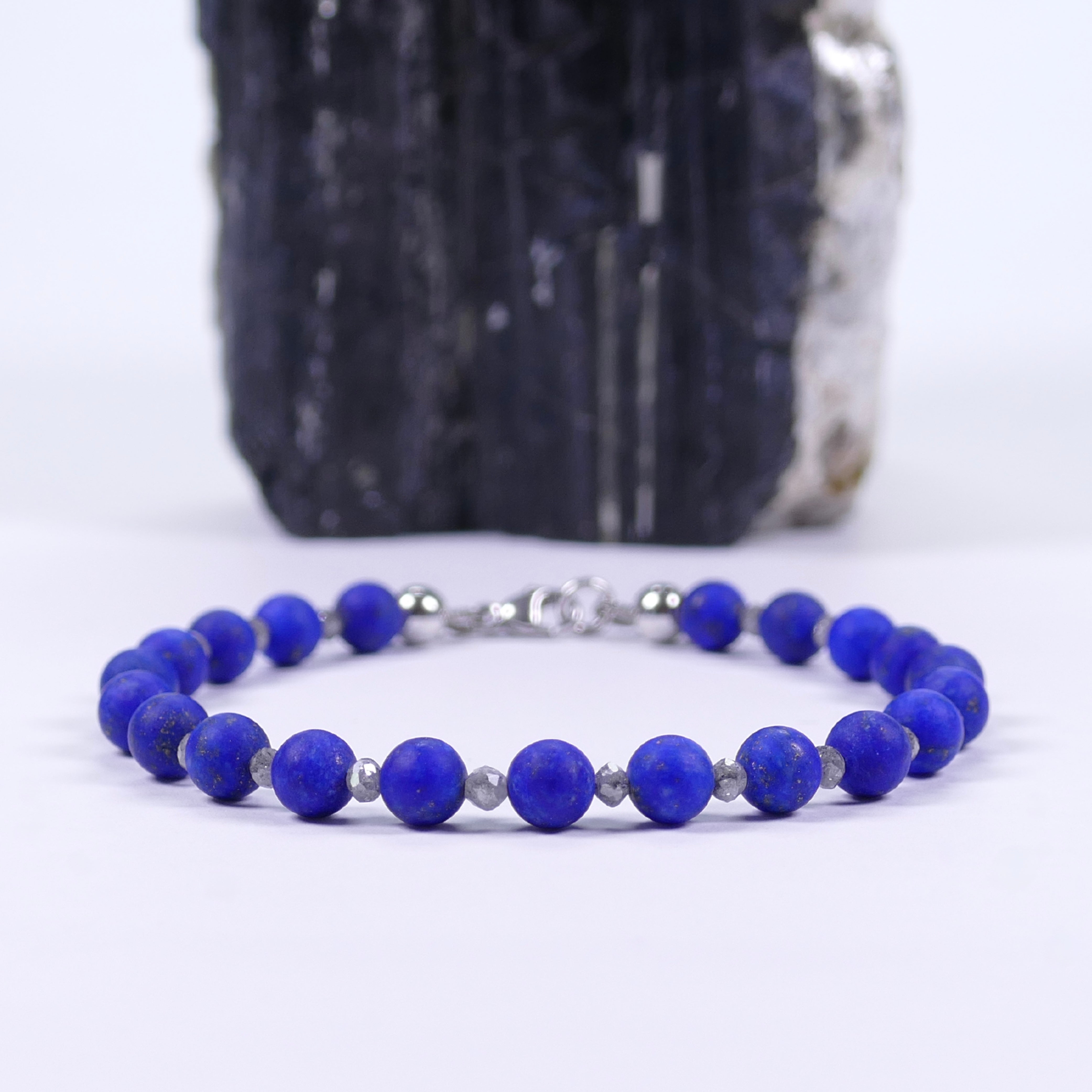 Armband Lapislazuli & Diamant