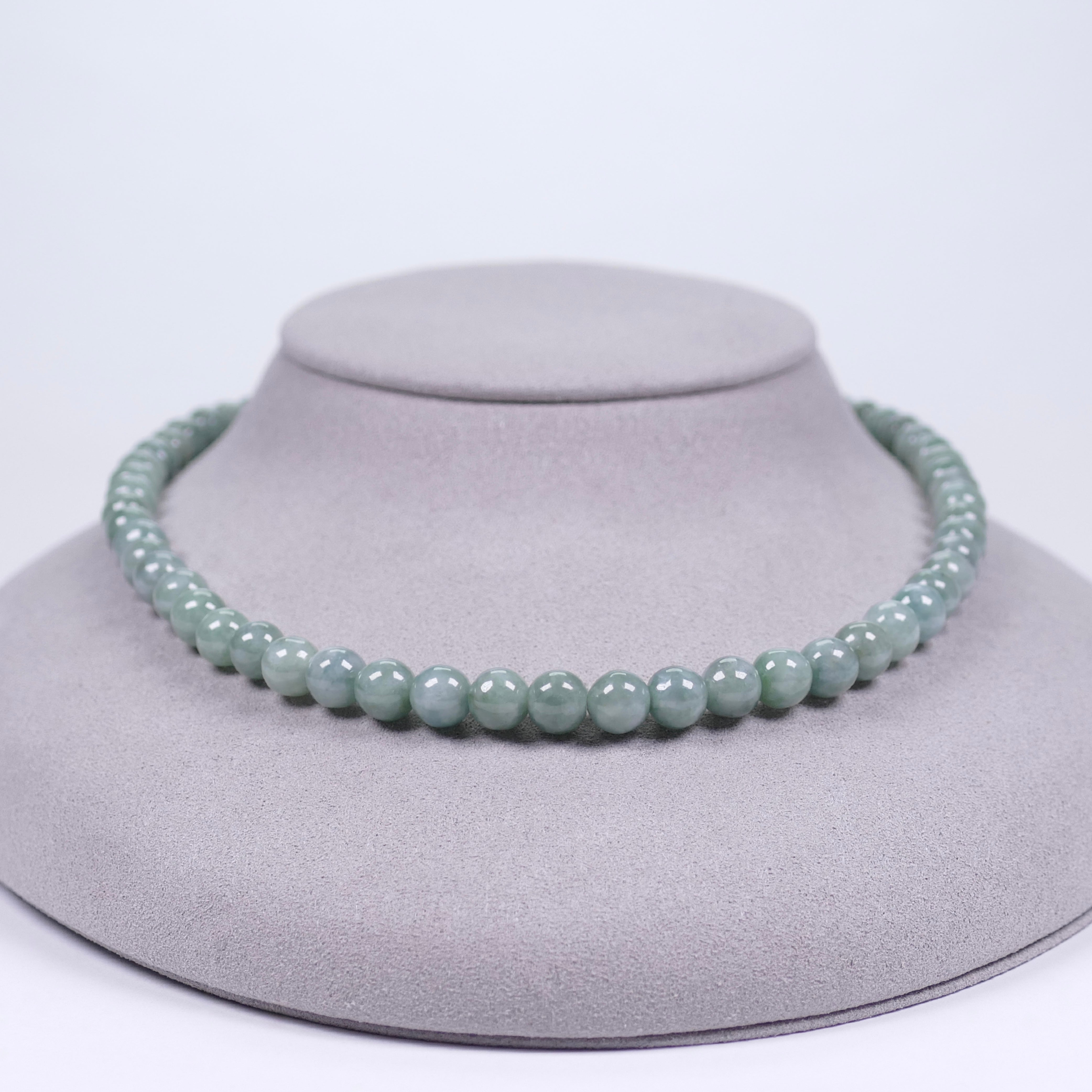 Kette Burma-Jade